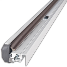 Astragal Door Parts Extruded Alum Mill Powder Coated Bottom Bar