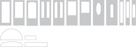 Available Glass Shapes