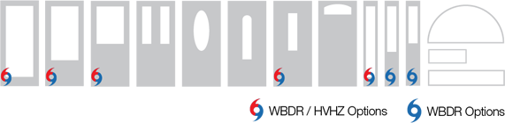 Available Glass Shapes