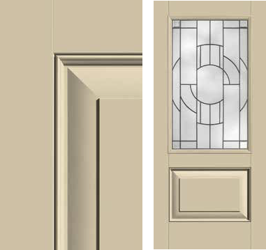 choosing your preferred door texture and finish therma tru doors